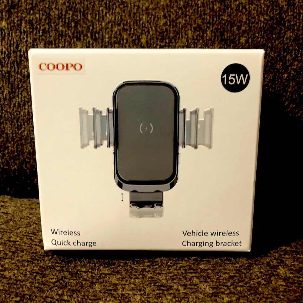 Vehicle Wireless Charging Bracket